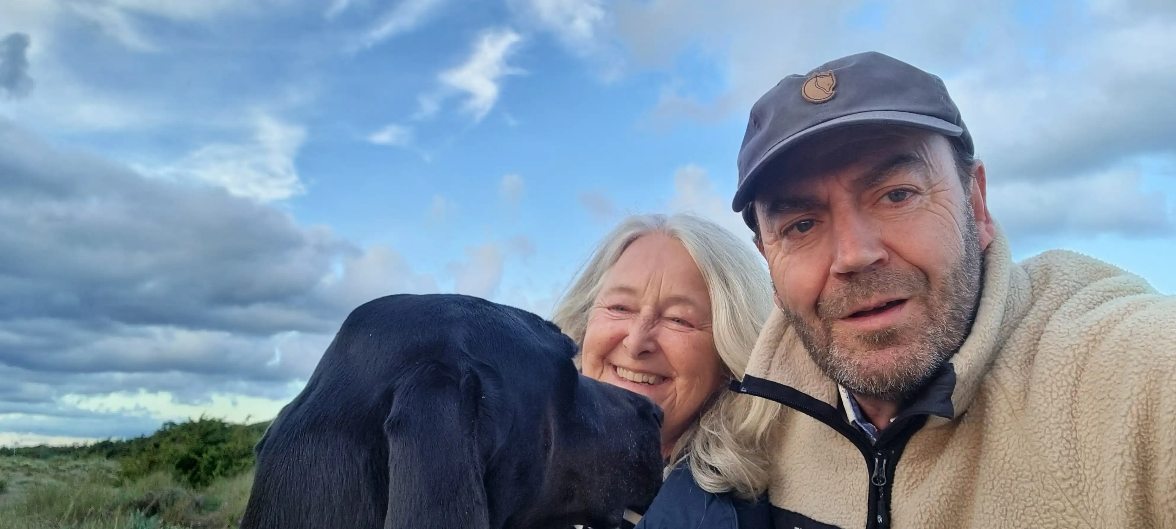 Eine Person mit Weitblick, die eine Vision symbolisiert